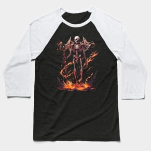 Unleashing the Darkness Evil Demon Hell Underworld Baseball T-Shirt